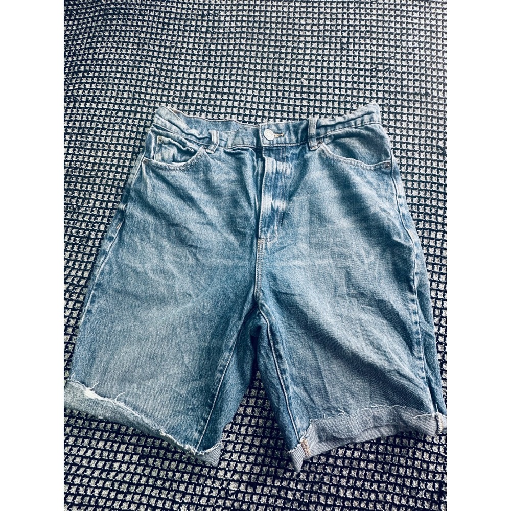 Garage Denim Shorts Women 9 Blue Excellent Vintage Straight High Rise